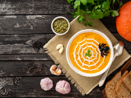 Dyniowa zupa krem na Halloween