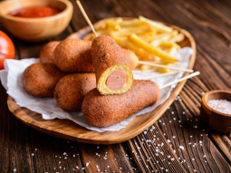 Amerykańskie corn dogs