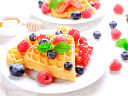 Gofry z mascarpone