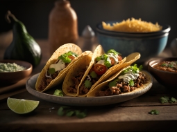 Tacos z dipem śmietanowym