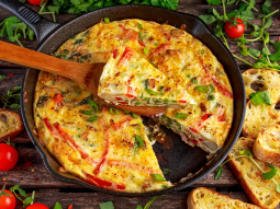 Frittata z mozzarellą