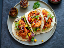 Tacos z krewetkami