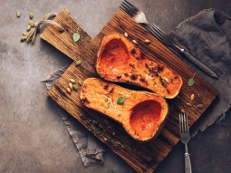 Pieczona dynia piżmowa