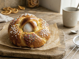 Mona de Pascua - hiszpańskie ciasto wielkanocne