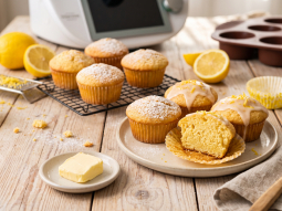 Puszyste muffinki cytrynowe z Thermomixa na maśle Łaciate